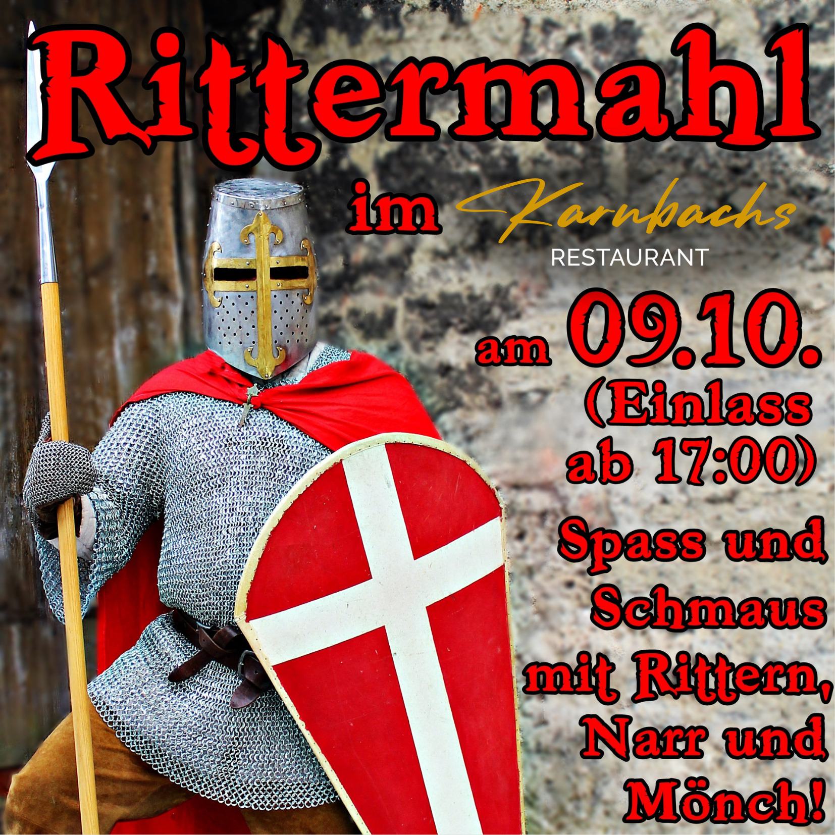 Rittermahl Karnbachs Restaurant Kaufbeuren