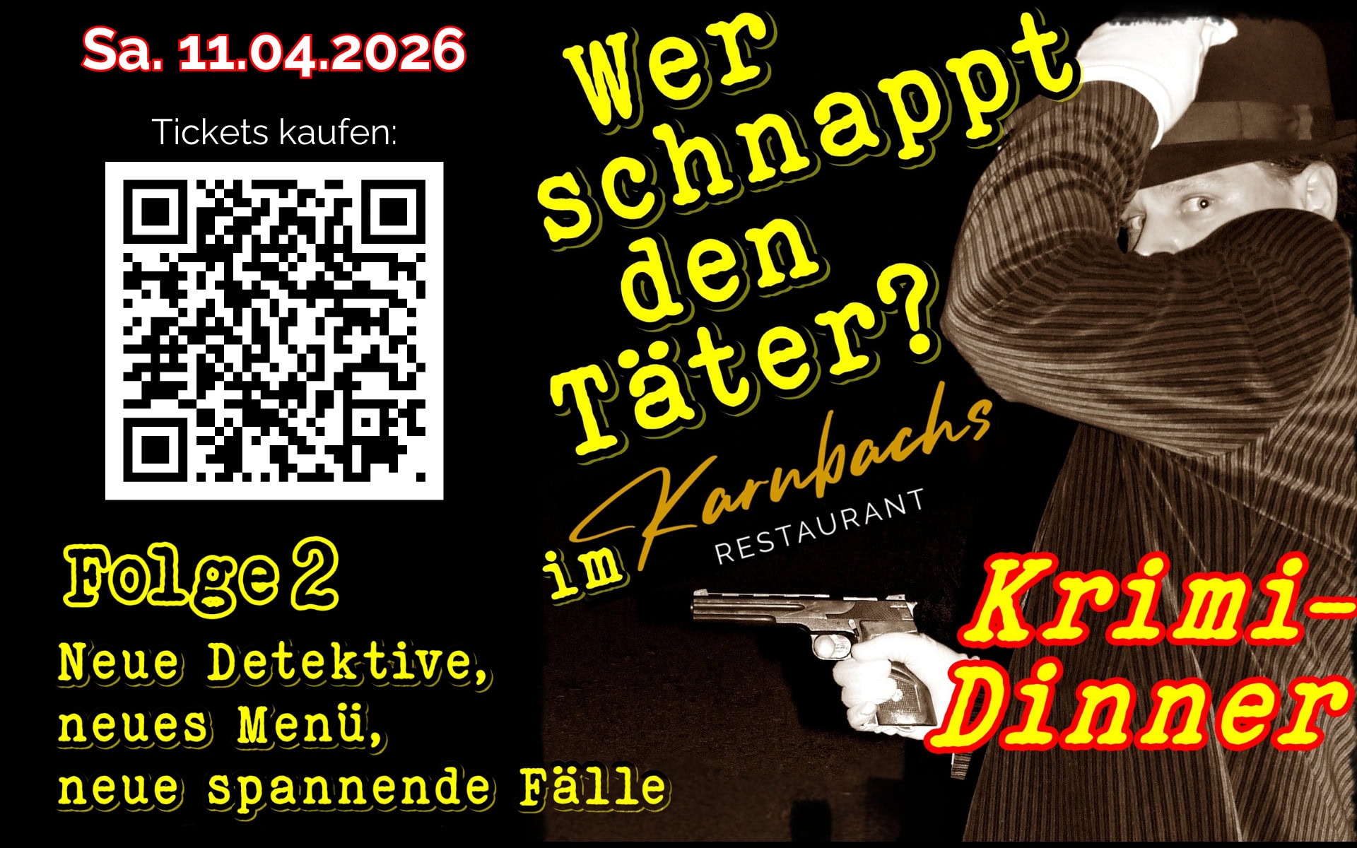 Krimidinner Folge 2 Folgetermin