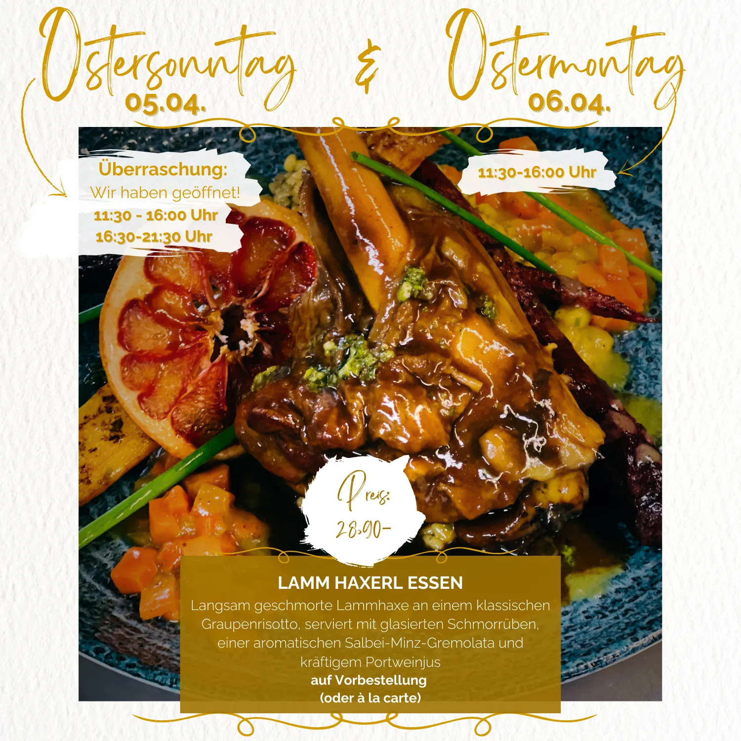 Oster Spezial Karnbachs Restaurant Kaufbeuren